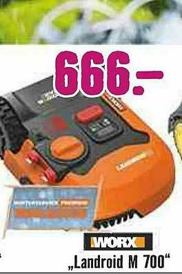 Hornbach Worx Landroid M700 Angebot