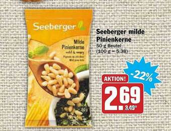 AEZ Seeberger Milde Pinienkerne Angebot