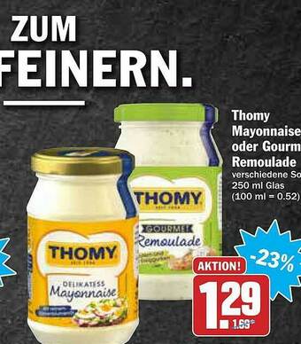 AEZ Thomy Mayonnaise Oder Gourmet Remoulade Angebot