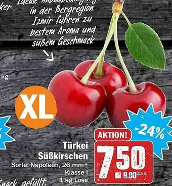 AEZ Türkei Süßkirschen Angebot