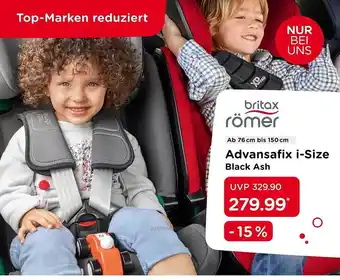 BabyOne Britax römer advansafix i-size black ash Angebot