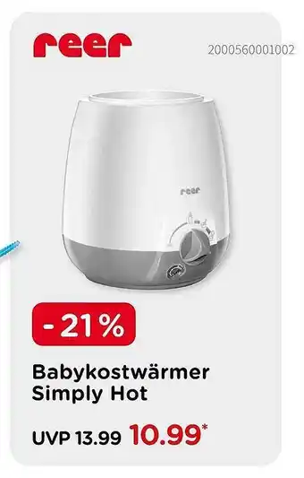 BabyOne Babykostwärmer simply hot Angebot