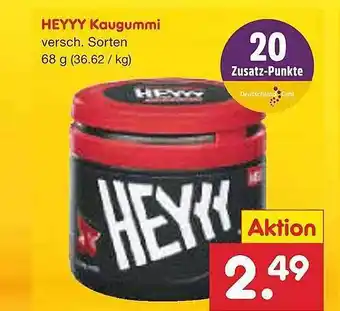 Netto Marken-Discount Heyyy kaugummi Angebot