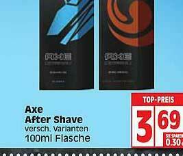 Edeka Axe After Shave Angebot