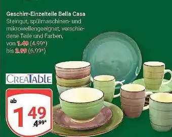 Globus Geschirr-einzelteile bella casa creatable Angebot