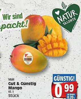 Edeka Mäli Gut & Gunstig Mango Angebot