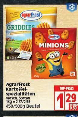 Edeka Agrarfrost Kartoffel-spezialitäten Angebot