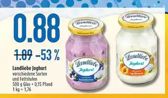 diska Landliebe joghurt Angebot