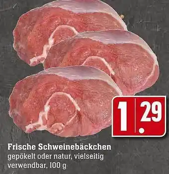 E-Center Frische schweinebäckchen Angebot