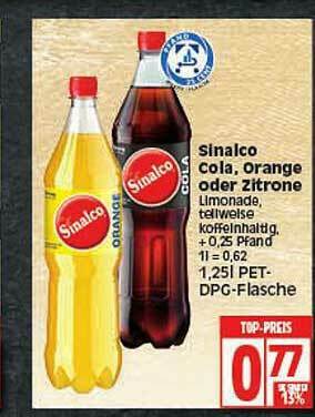 Elli Markt Sinalco Cola Orange Oder Zitrone Angebot