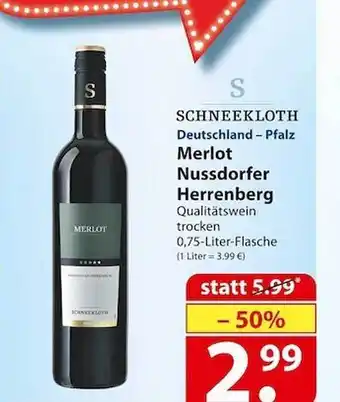 Famila Nord Ost Merlot nussdorfer herrenberg Angebot