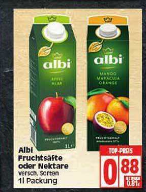 Elli Markt Albi Fruchtsafte Oder Nektare Angebot