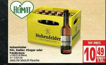 Elli Markt Hohenfelder Pils Radler Flieger Oder Fassbrause Angebot