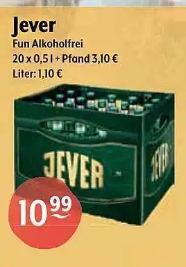 Getränke Hoffmann Jever fun alkoholfrei Angebot