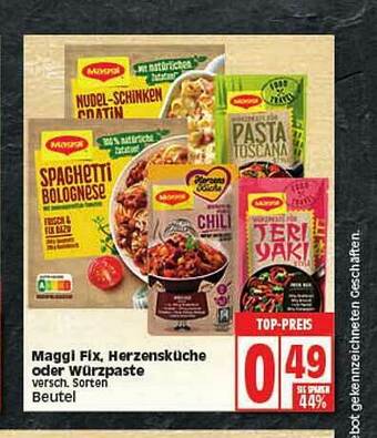 Elli Markt Maggi Fix Herzenskuche Oder Wurzpaste Angebot