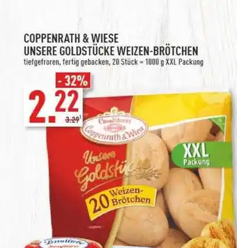 Marktkauf Coppenrath & wiese unsere goldstücke weizen-brötchen Angebot