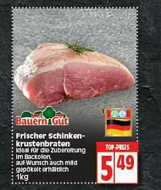 Elli Markt Frischer Schinken-krustenbraten Bauern Gut Angebot