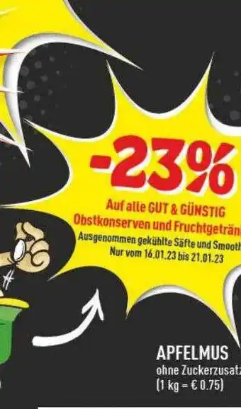 Marktkauf Apfelmus ohne zuckerzusatz Angebot