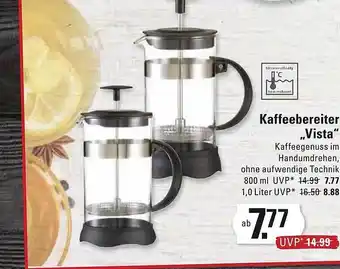 Marktkauf Kaffeebereiter „vista“ Angebot