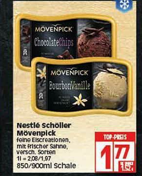 Elli Markt Nestlé Schöller Mövenpick Angebot