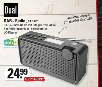 Marktkauf Dual dab+ radio „dab 85“ Angebot