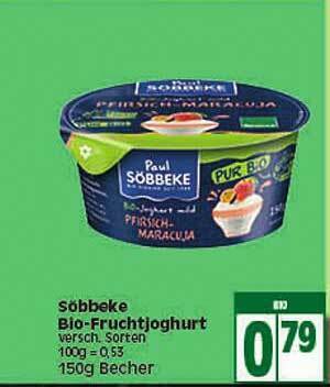 Elli Markt Söbbeke Bio-fruchtjoghurt Angebot