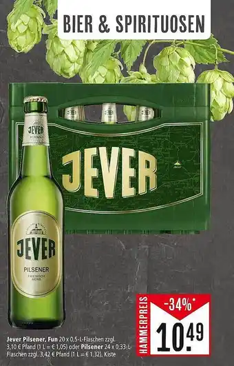 Marktkauf Jever pilsener, fun oder pilsener Angebot