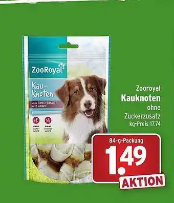 Wasgau Zooroyal kauknoten Angebot