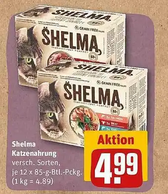 REWE Shelma katzenhrung Angebot