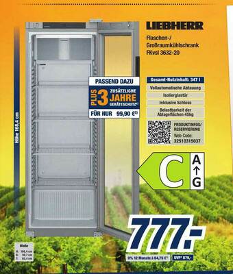 Expert Bening Liebherr Flaschen--großraumkühlschrank Fkvsl 3632-20 Angebot