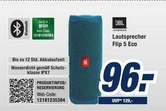 Expert Bening Jbl Lautsprecher Flip 5 Eco Angebot