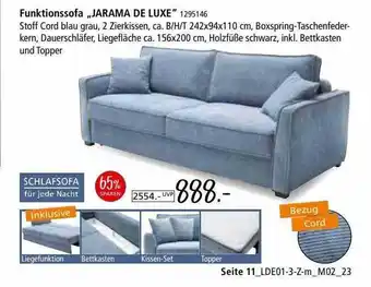 Zurbrüggen Funktionssofa „jarama de luxe” Angebot