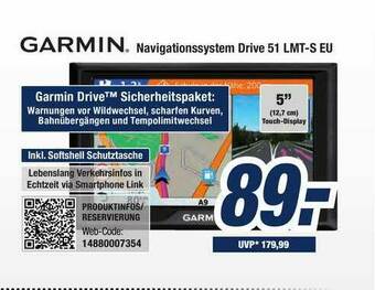 Expert Bening Garmin Navigationssystem Drive 51 Lmt-s-eu Angebot