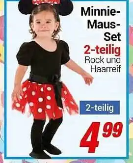 CENTERSHOP Minnie-maus-set 2-teilig Angebot