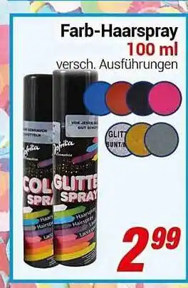 CENTERSHOP Farb-haarspray Angebot