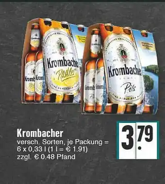 E-Center Krombacher Angebot