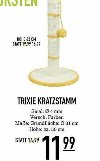 Kölle Zoo Trixie Kratzstamm Angebot