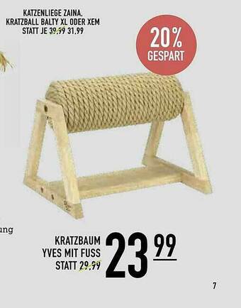 Kölle Zoo Kratzbaum Yves Mit Fuss Statt Angebot