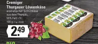 Meyer's Frischemarkt Cremiger thurgauer löwenkäse Angebot