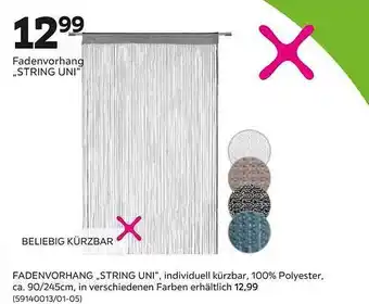 Mömax Fadenvorhang „string uni” Angebot