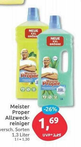 Budni Meister Proper Allzweck-reiniger Angebot