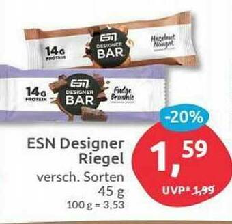 Budni Esn Designer Riegel Angebot