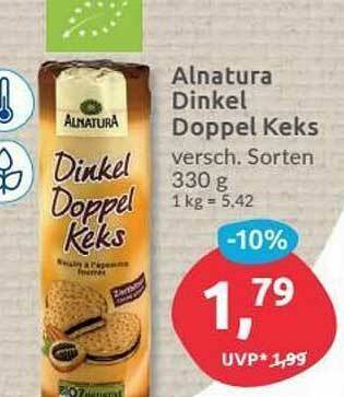 Budni Alnatura Dinkel Doppel Keks Angebot