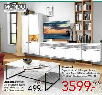 Schaffrath Mondo Wohnwand Oder Couchtisch Angebot