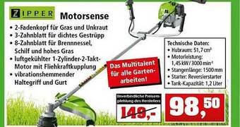 Thomas Philipps Zipper Motorsense Angebot