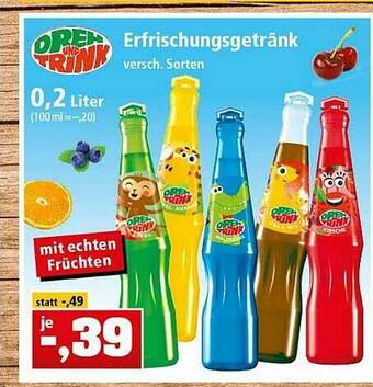 Thomas Philipps Erfrischungsgetränk Oreh Und Trink Angebot