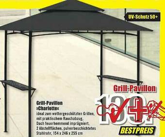 B1 Discount Baumarkt Grill-pavillon »charlotte« Angebot