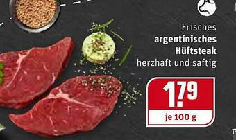 REWE Frisches Argentinisches Hüftsteaks Angebot