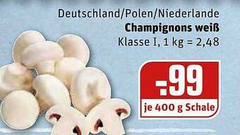 REWE Champignons Weiß Angebot