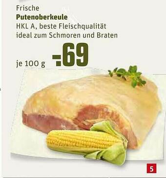 REWE Frische Putenoberkeule Angebot